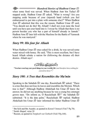 100 Stories Of Hadhrat Umar
