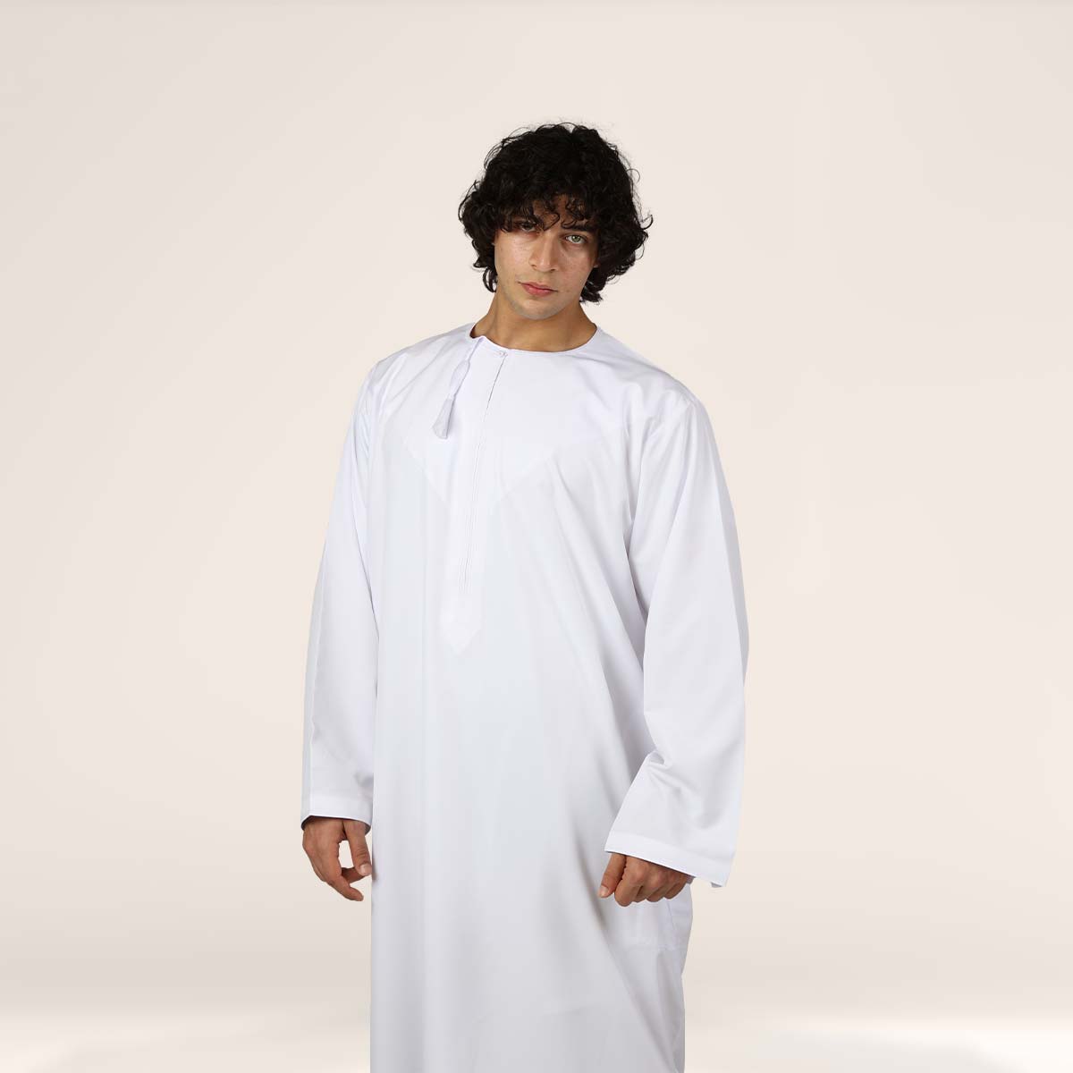 Triple White Omani Dishdasha