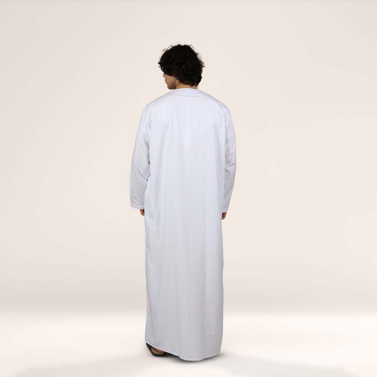 Triple White Omani Dishdasha