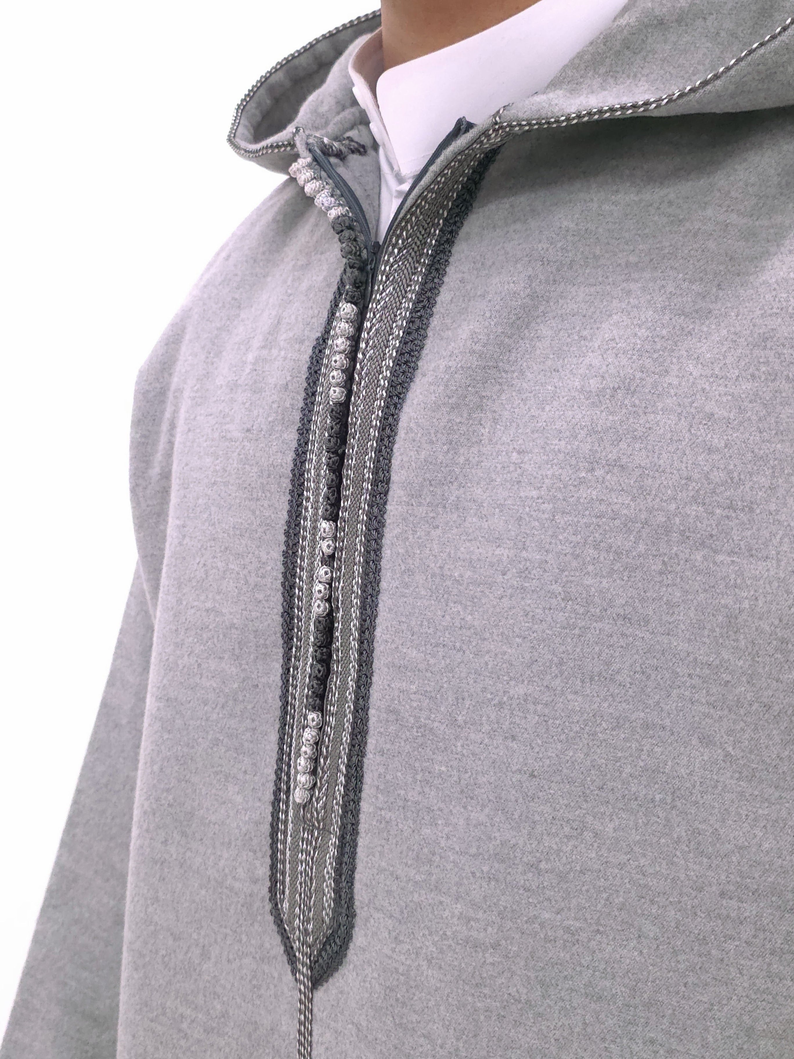 Premium Heather Gray Djellaba