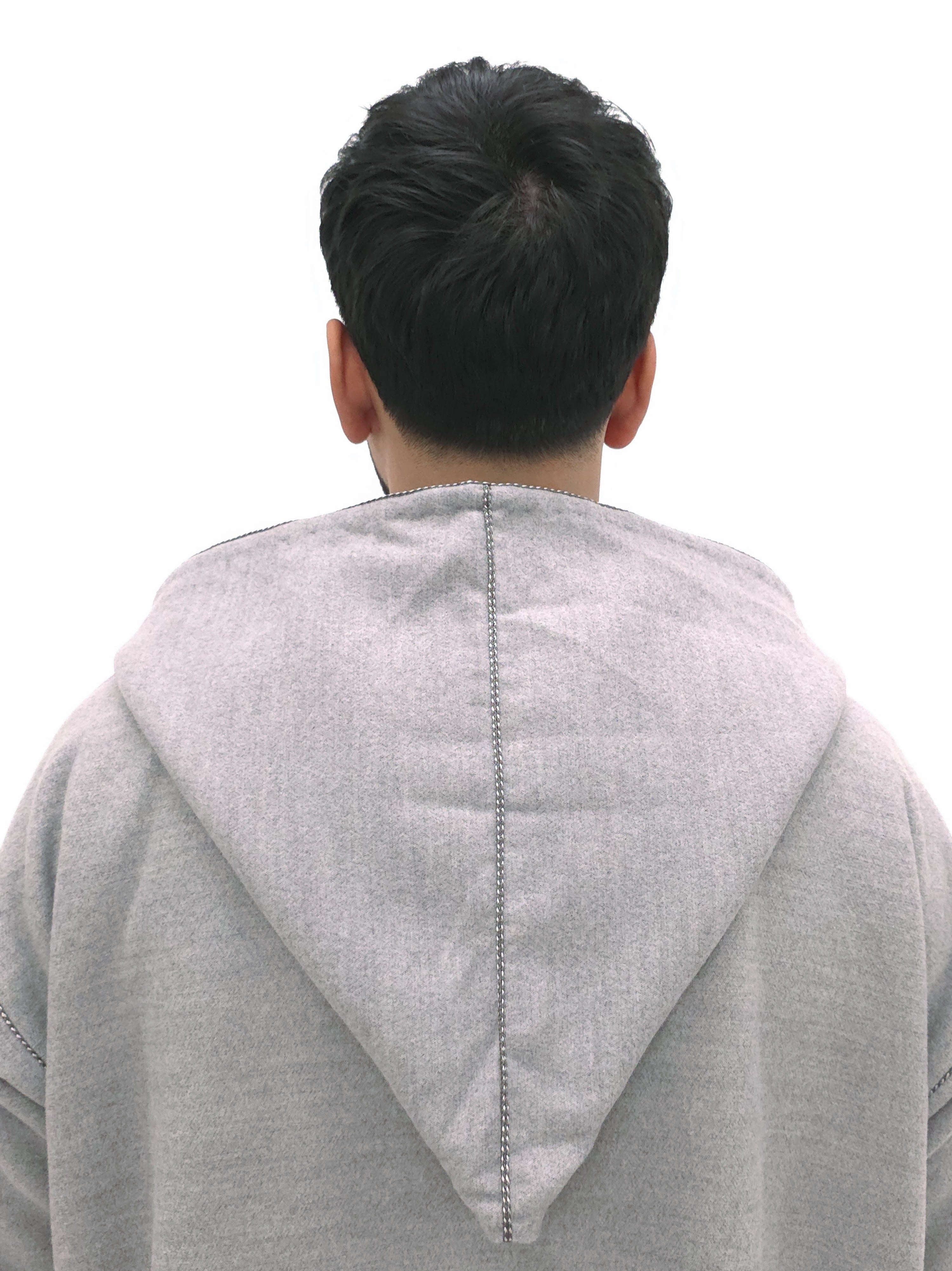 Premium Heather Gray Djellaba
