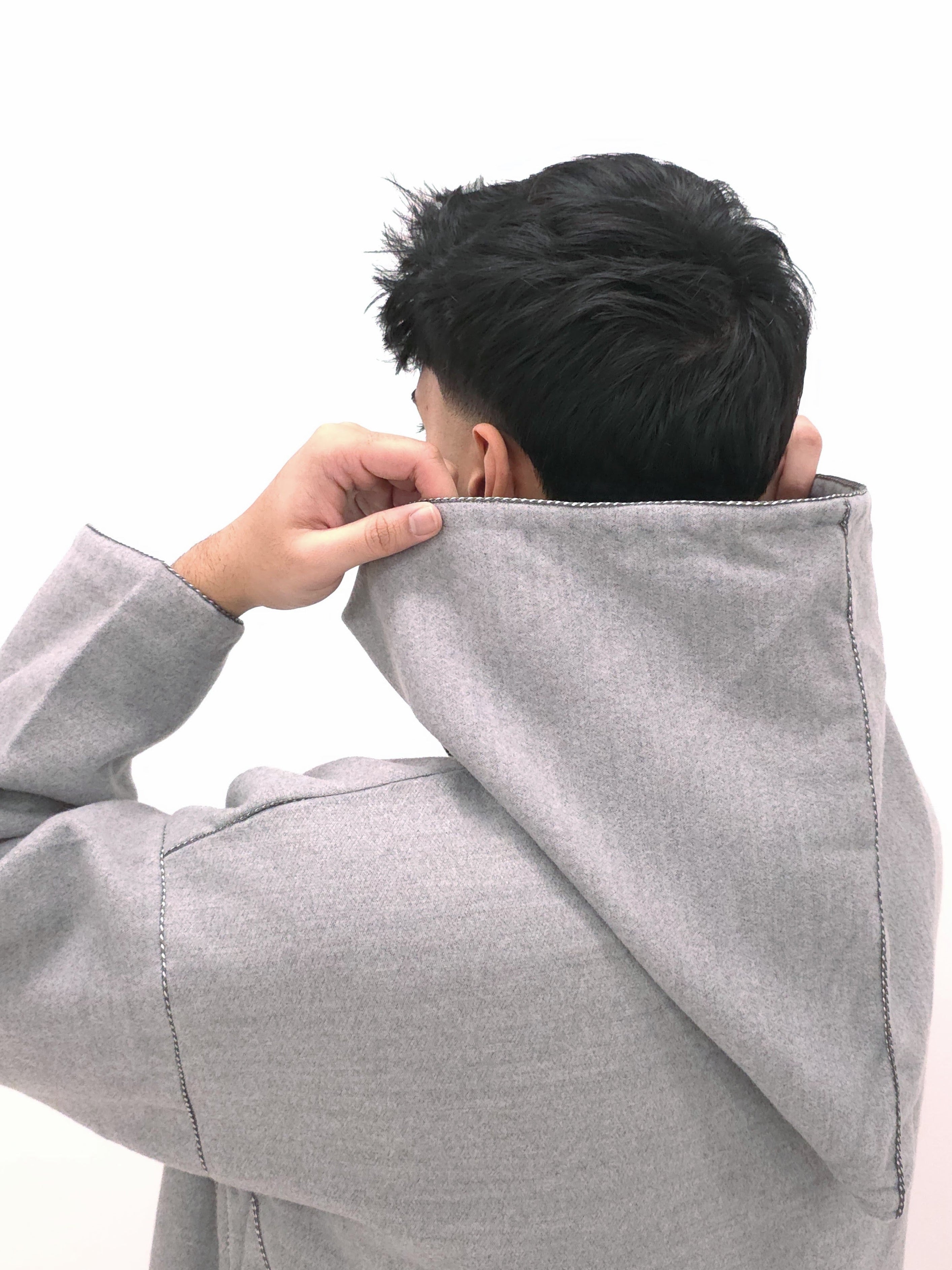 Premium Heather Gray Djellaba