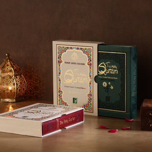 HOLY QURAN NO. 23 CC FLEXI LEATHER WITH SLIP CASE