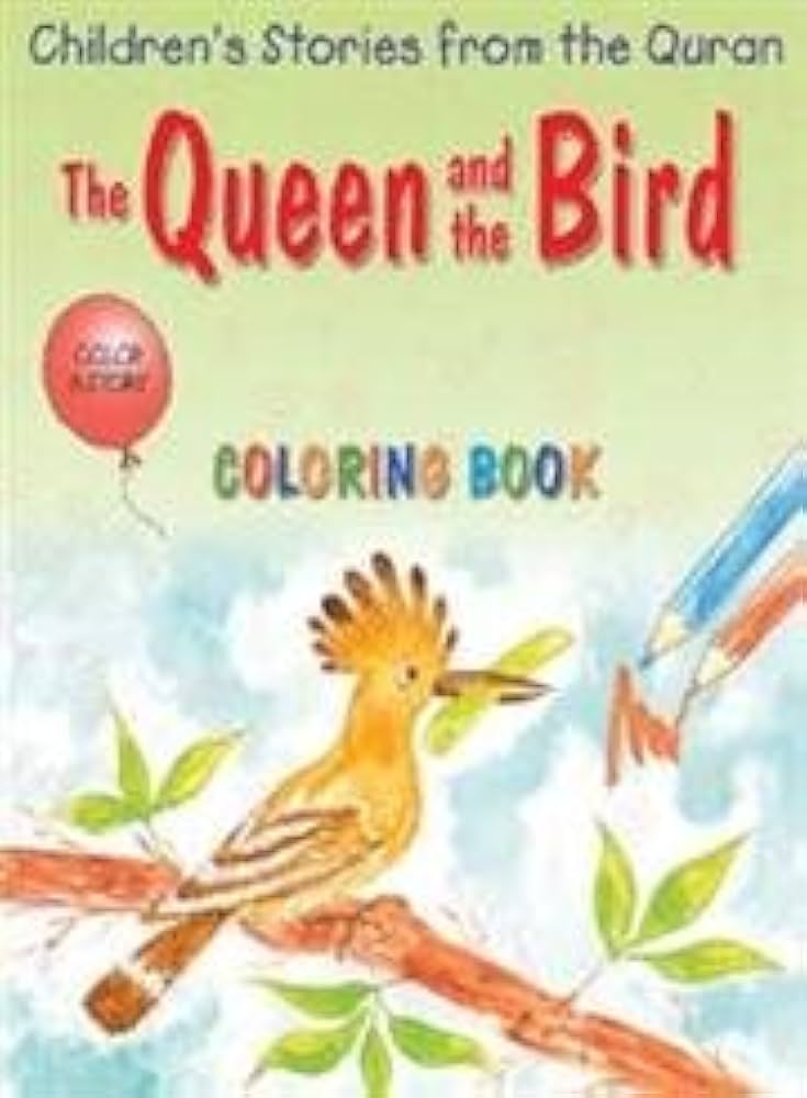 Queen and the Bird (Coloring Book)