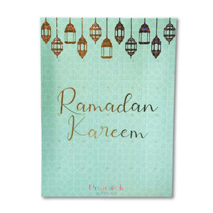 Ramadan Sweets Countdown Calendar - Green & Gold