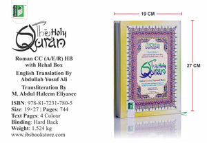 Holy Quran Roman CC (A/E/R) HB
