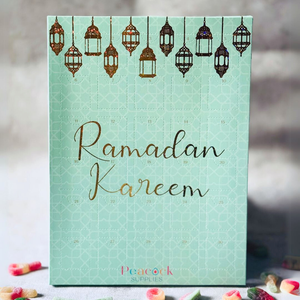 Ramadan Sweets Countdown Calendar - Green & Gold