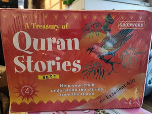 My Treasury of Quran Stories Gift Box -1 (Four Hardback Books)