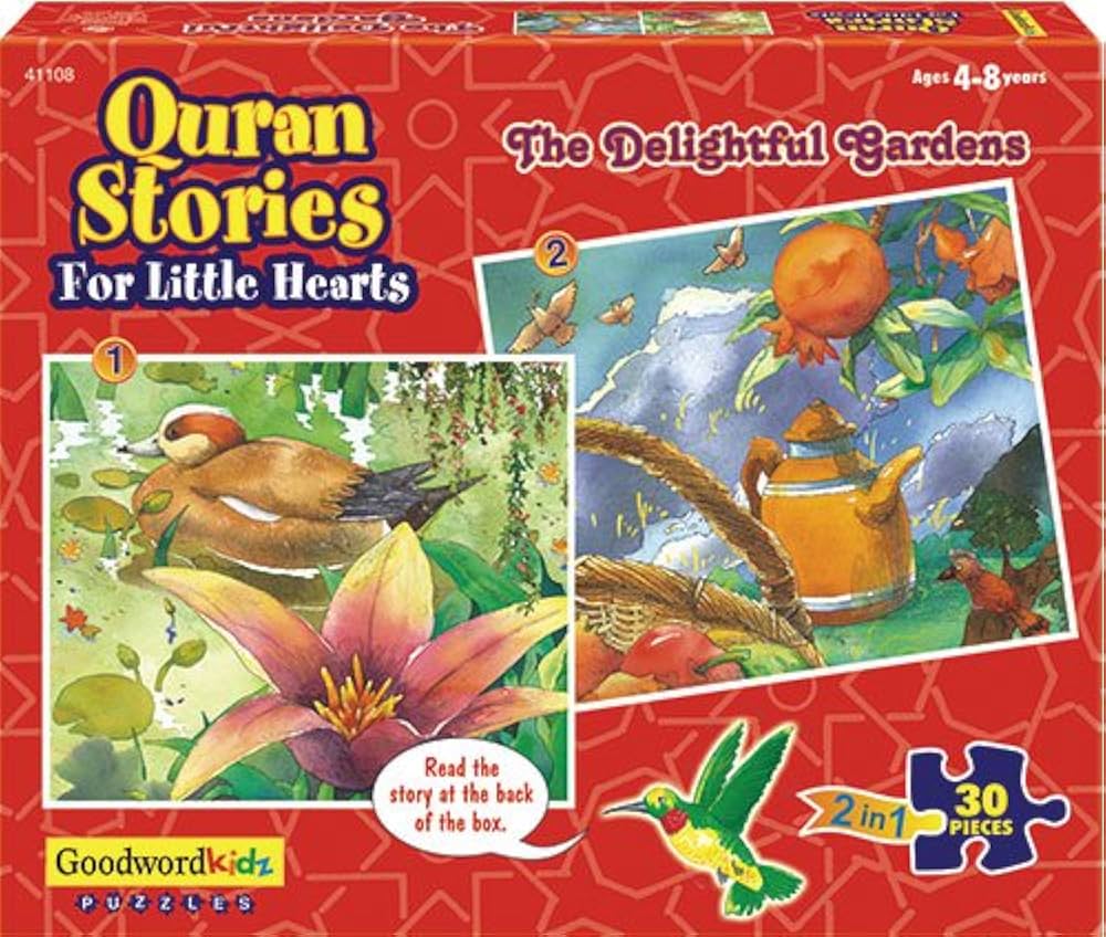 Delightful Gardens - Box of two Puzzles