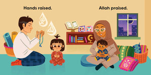 Radiant Ramadan (An Our Neighborhood Series Board Book for Toddlers Celebrating Islam) by Marzieh Abbas: Board Books; 26 pages / English