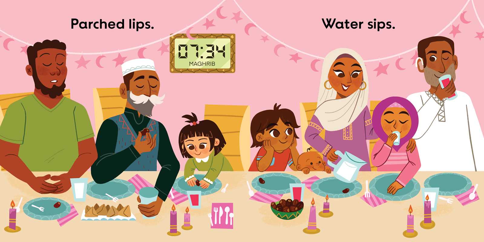 Radiant Ramadan (An Our Neighborhood Series Board Book for Toddlers Celebrating Islam) by Marzieh Abbas: Board Books; 26 pages / English