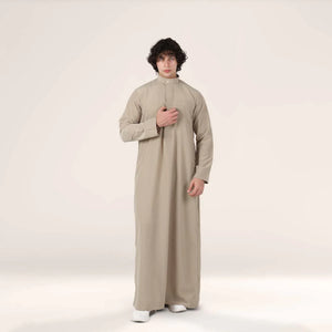 Collar Thobe Desert Sand