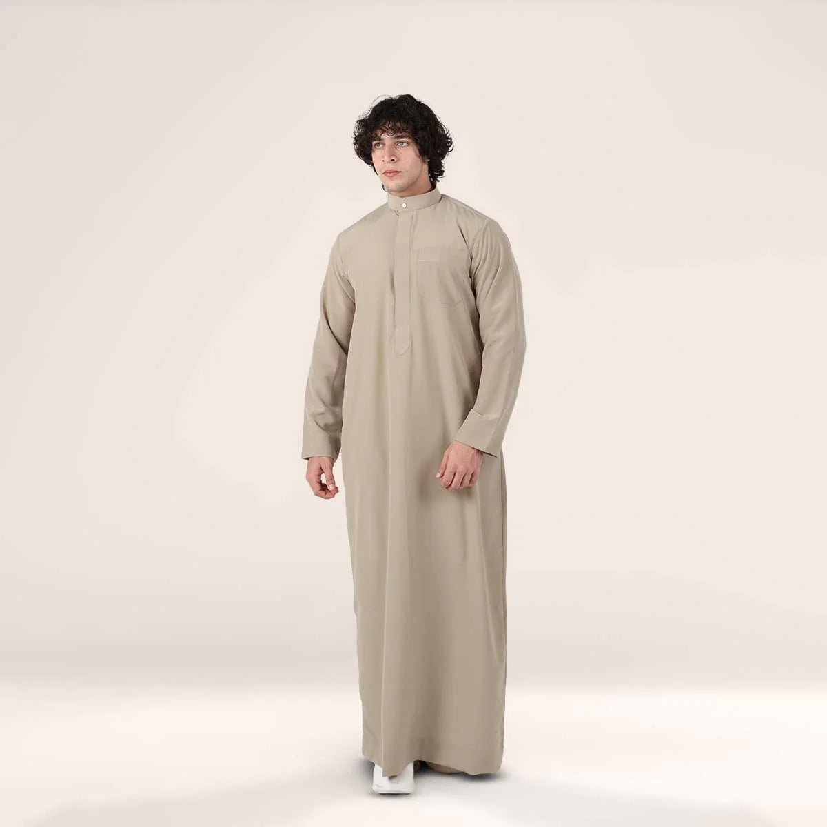 Collar Thobe Desert Sand