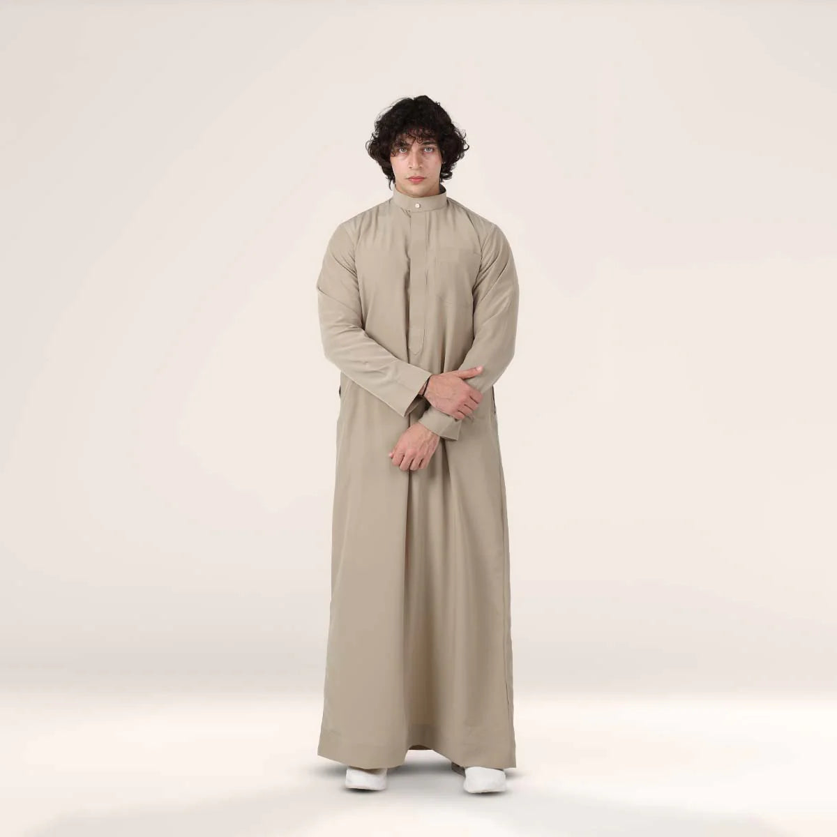 Collar Thobe Desert Sand