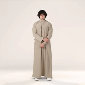 Collar Thobe Desert Sand