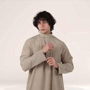 Collar Thobe Desert Sand
