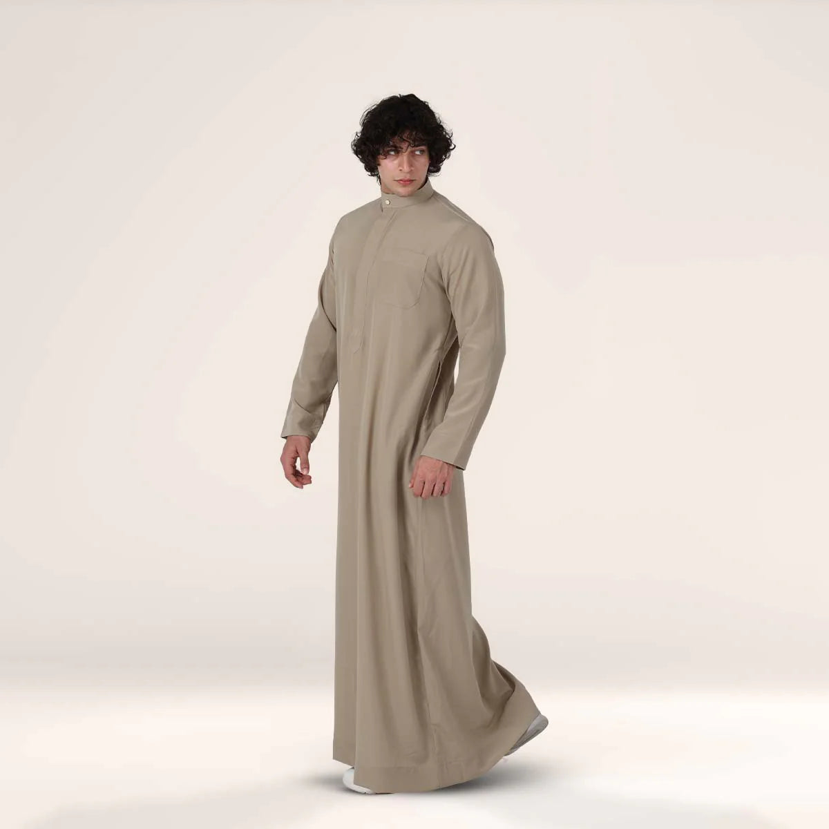 Collar Thobe Desert Sand