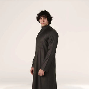 Collar Thobe Imperial Olive
