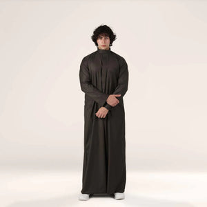 Collar Thobe Imperial Olive