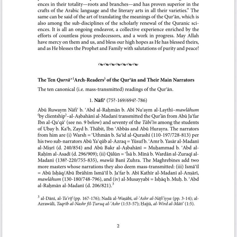 The Meanings of the Inimitable Quran: A Lection-Based Rendering in English
