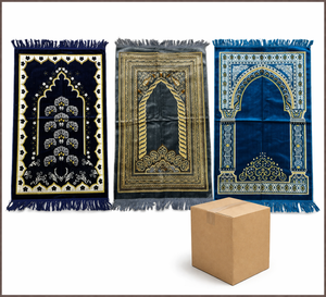 Prayer Rugs (Assorted Designs) BULK PACK OF 30 RUGS