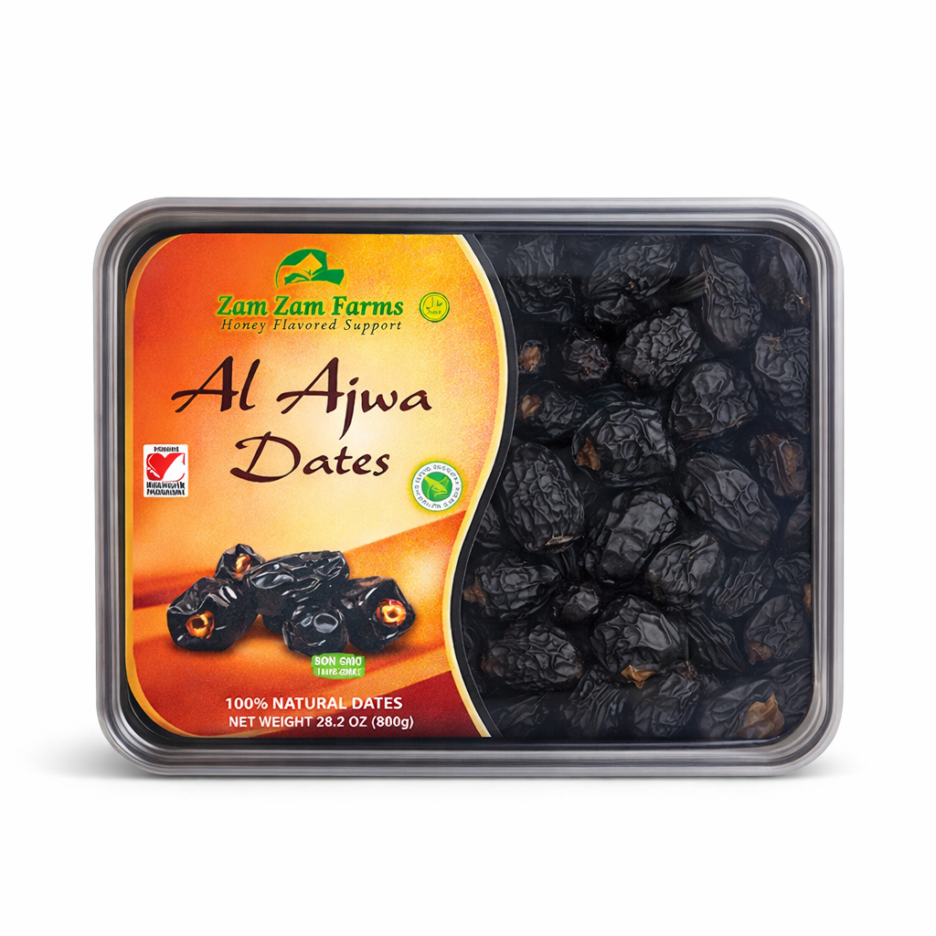 Zam Zam Farms Al Ajwa Dates — 800g (28.2 oz)