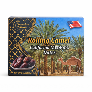 Rolling Camel California Medjool Dates (Ramadan Kareem) — 4 lb