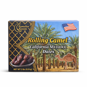 Rolling Camel California Medjool Dates (Ramadan Kareem) — 2 lb