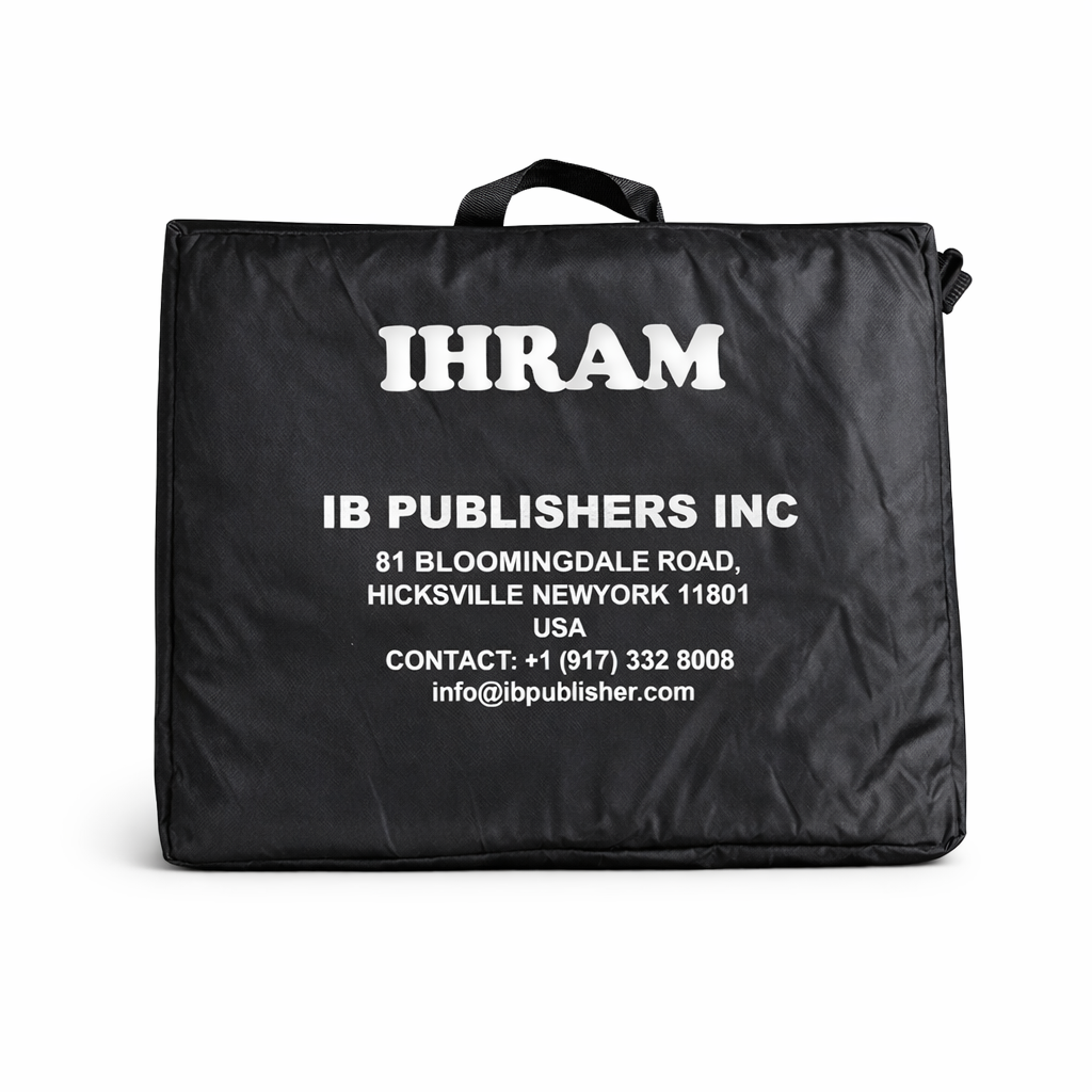 Ihram Set for Hajj & Umrah (2-Piece) – White Towel-Terry Fabric + Carry Bag