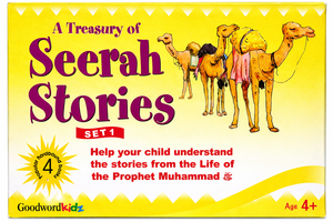 A Treasury of Seerah Stories Set 1: 4 Hardcover Book Set