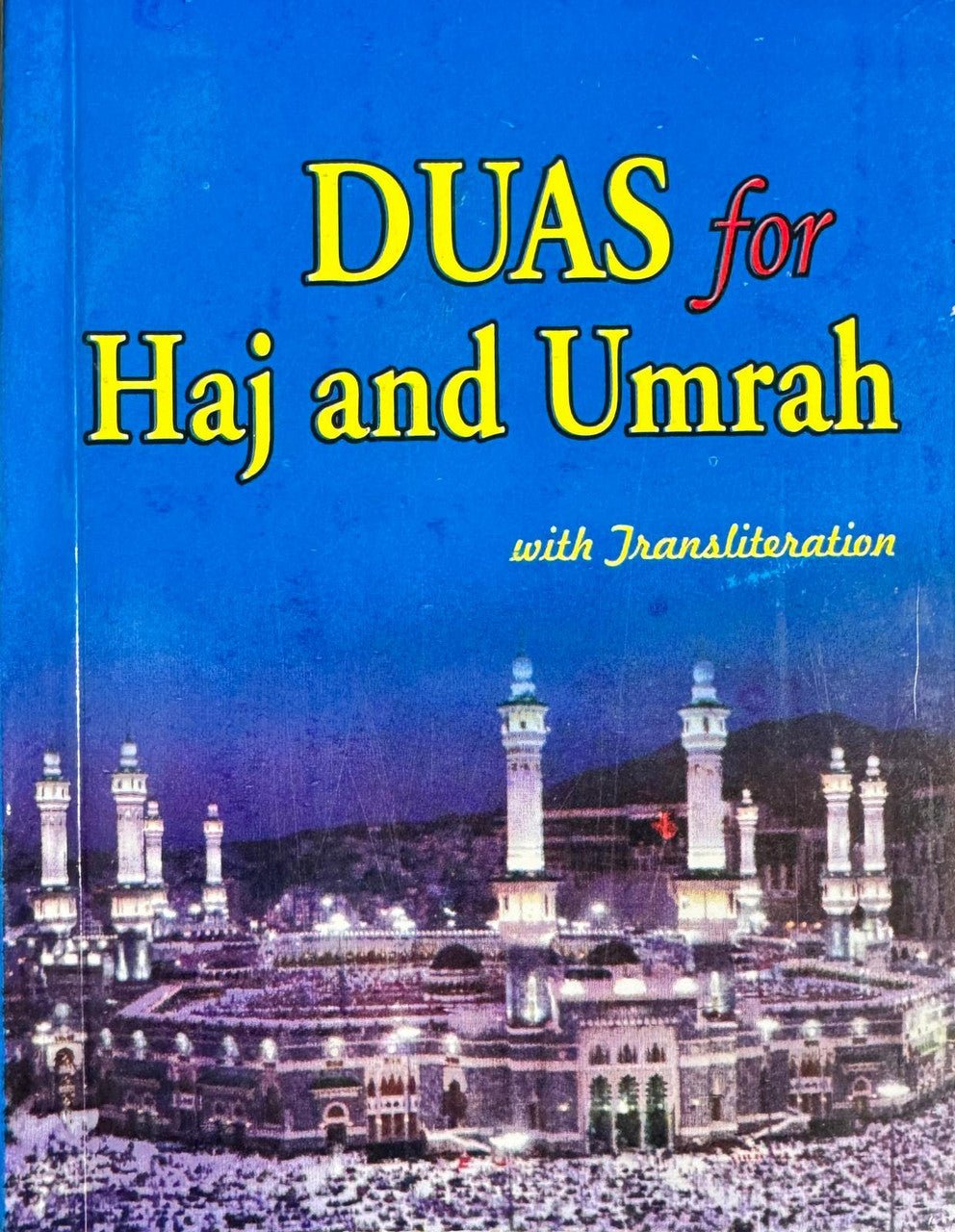 Duas for Hajj & Umrah with Transliteration (Pocket Size)