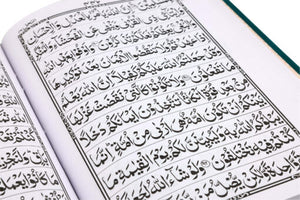 QURAN MAJEED NO.1 SADA (POPLIN BINDING.) WITH CLEAR