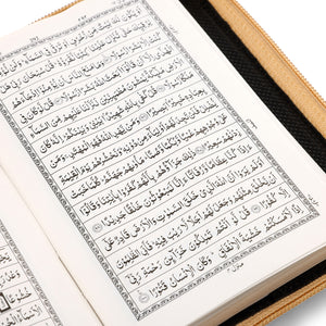 QURAN MAJEED NO. 347 (15 LINE) HAFIZI GOLDEN PURSE GP