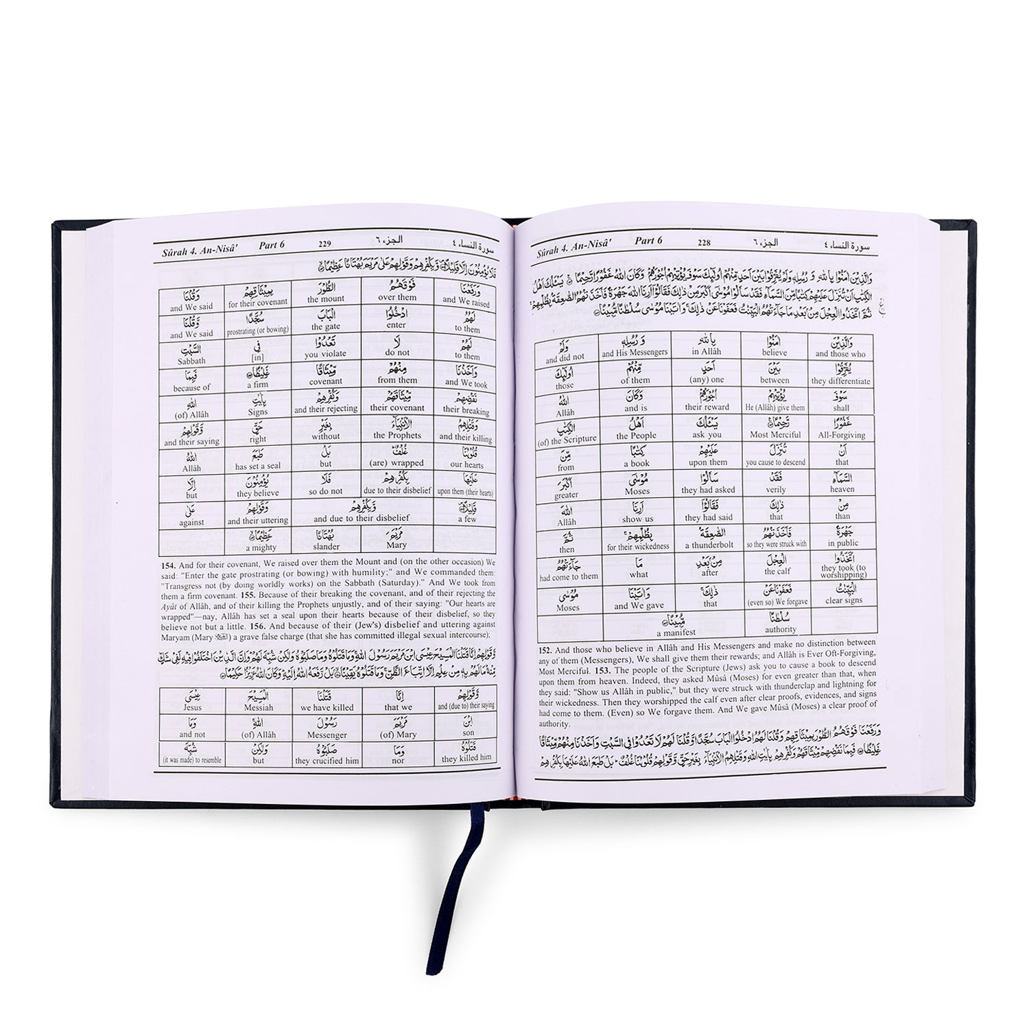 MEANING OF THE NOBLE QURAN(WORD FOR WORD)3VOL. HB