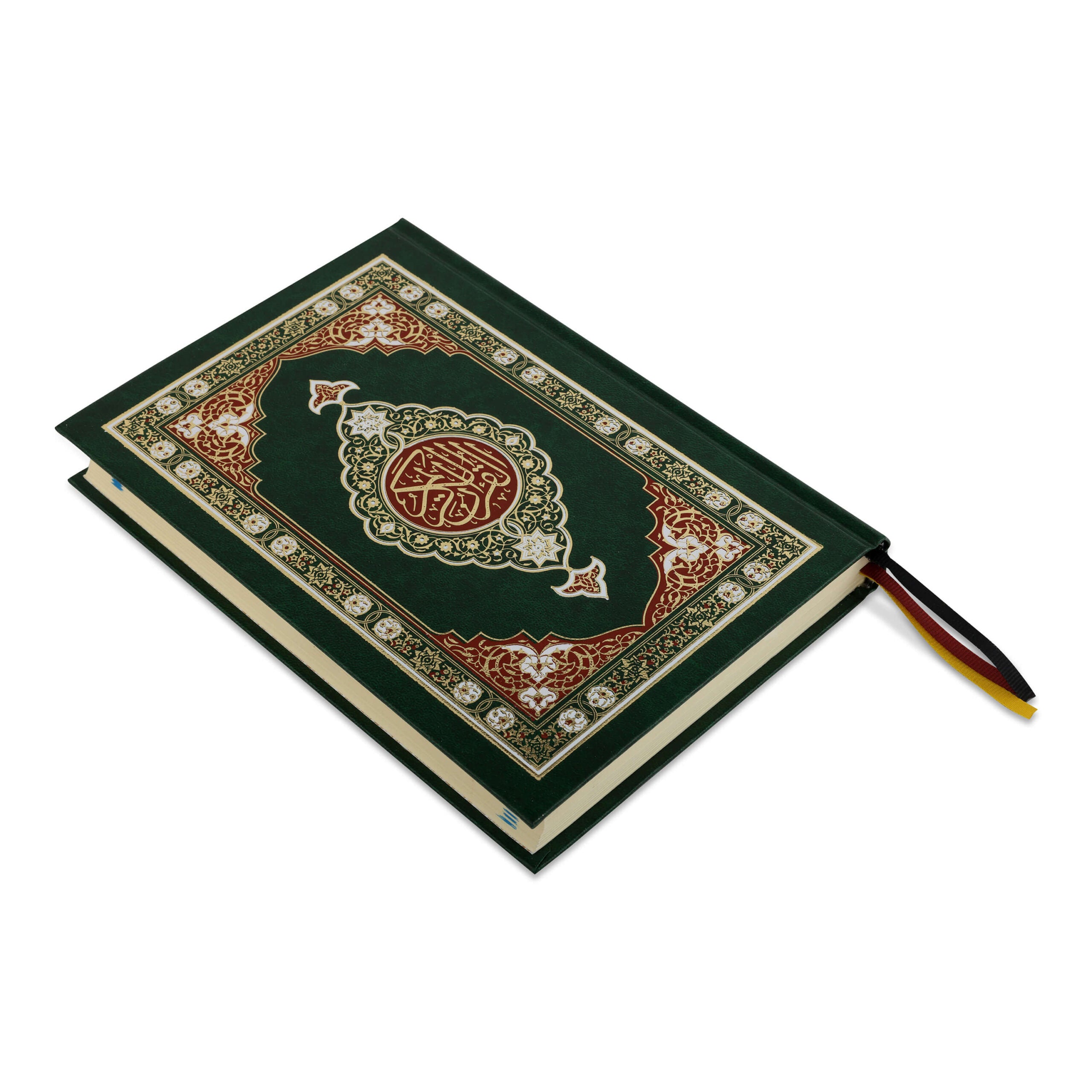 HOLY QURAN NO. 123 QP (YELLOW) 2 COL. HB