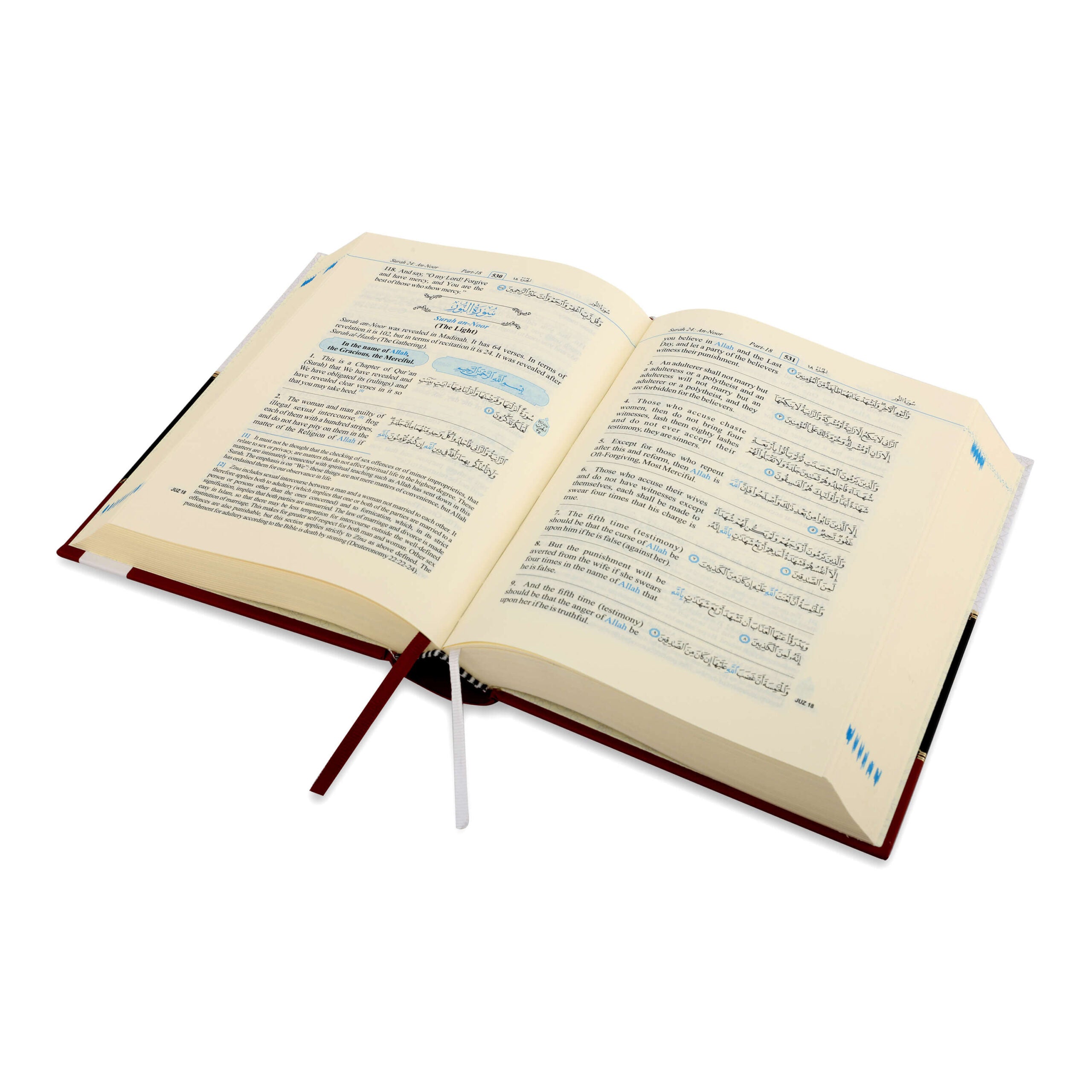 THE NOBLE QURAN (RIYADHUL QURAN-ENGLISH/ARABIC)