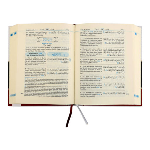 THE NOBLE QURAN (RIYADHUL QURAN-ENGLISH/ARABIC)