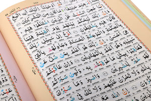 HOLY QURAN NO. 3 CC HB Line By Line Arabic / English Translation