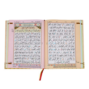 HOLY QURAN NO. 3 CC HB Line By Line Arabic / English Translation
