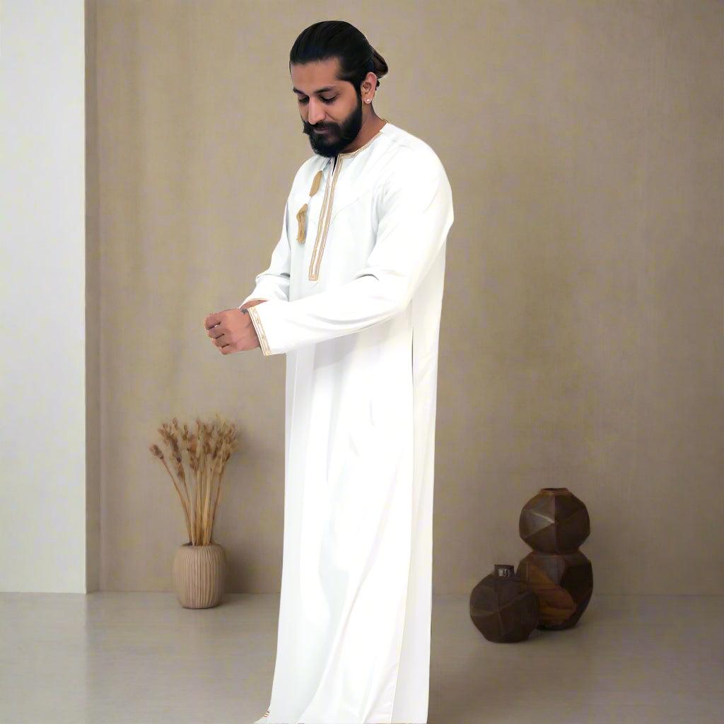 Omani White & Gold