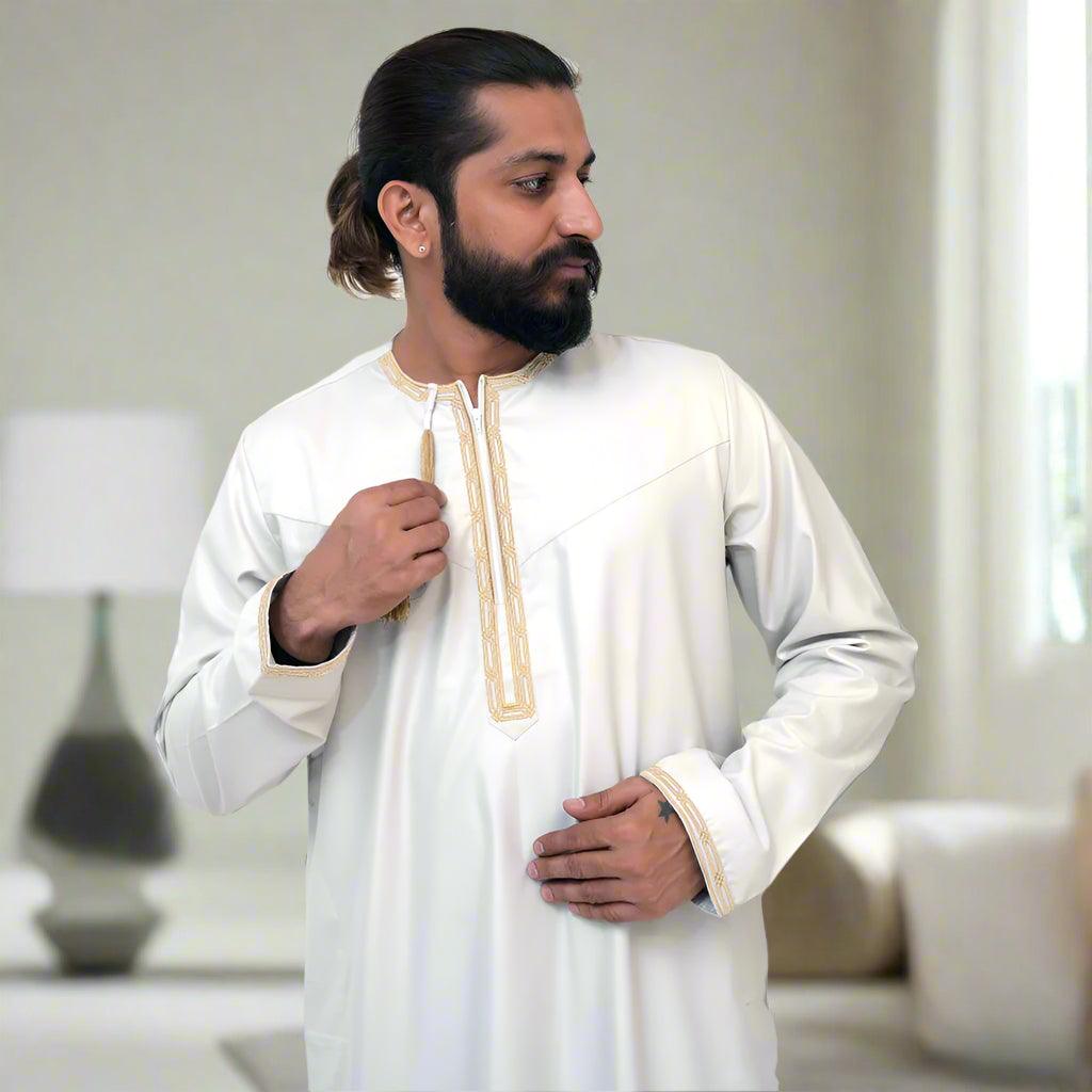 Omani White & Gold