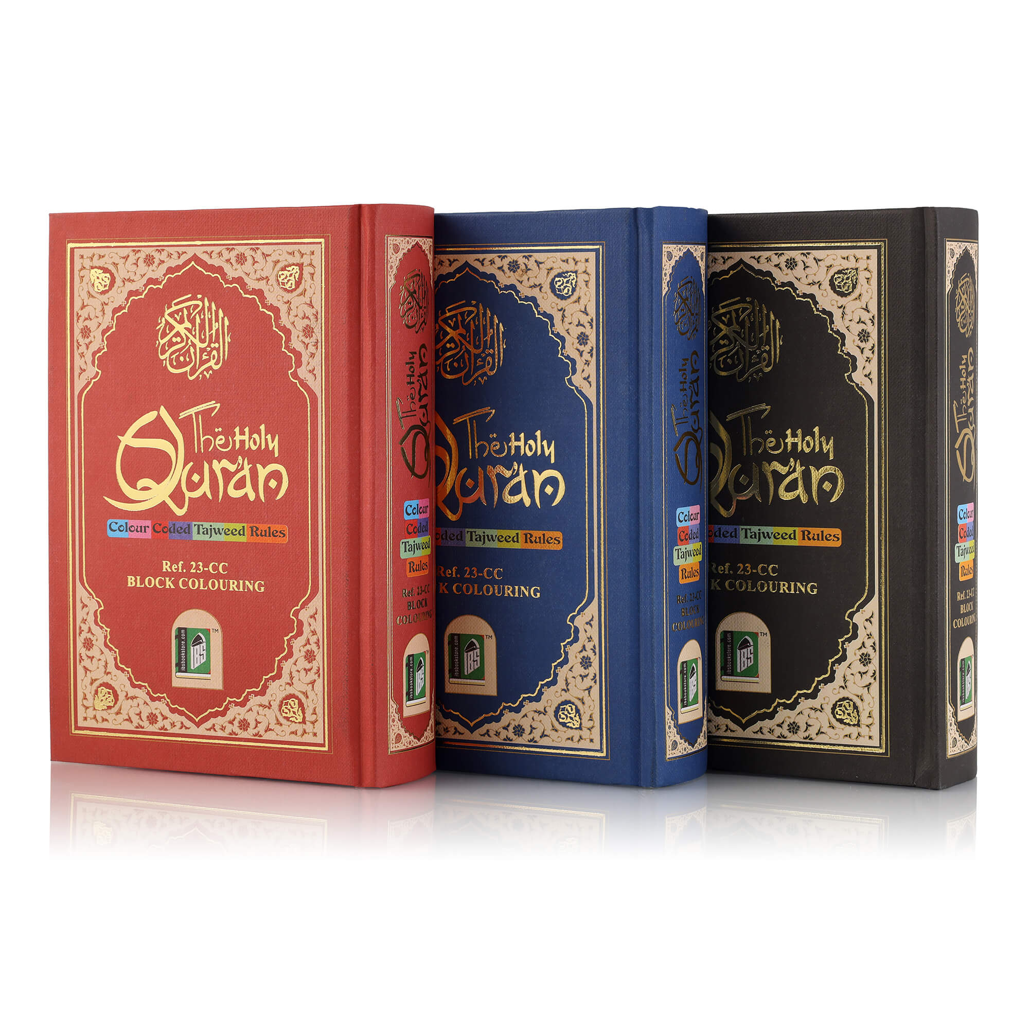 HOLY QURAN NO. 23 CC BLOCK COLOUR HB