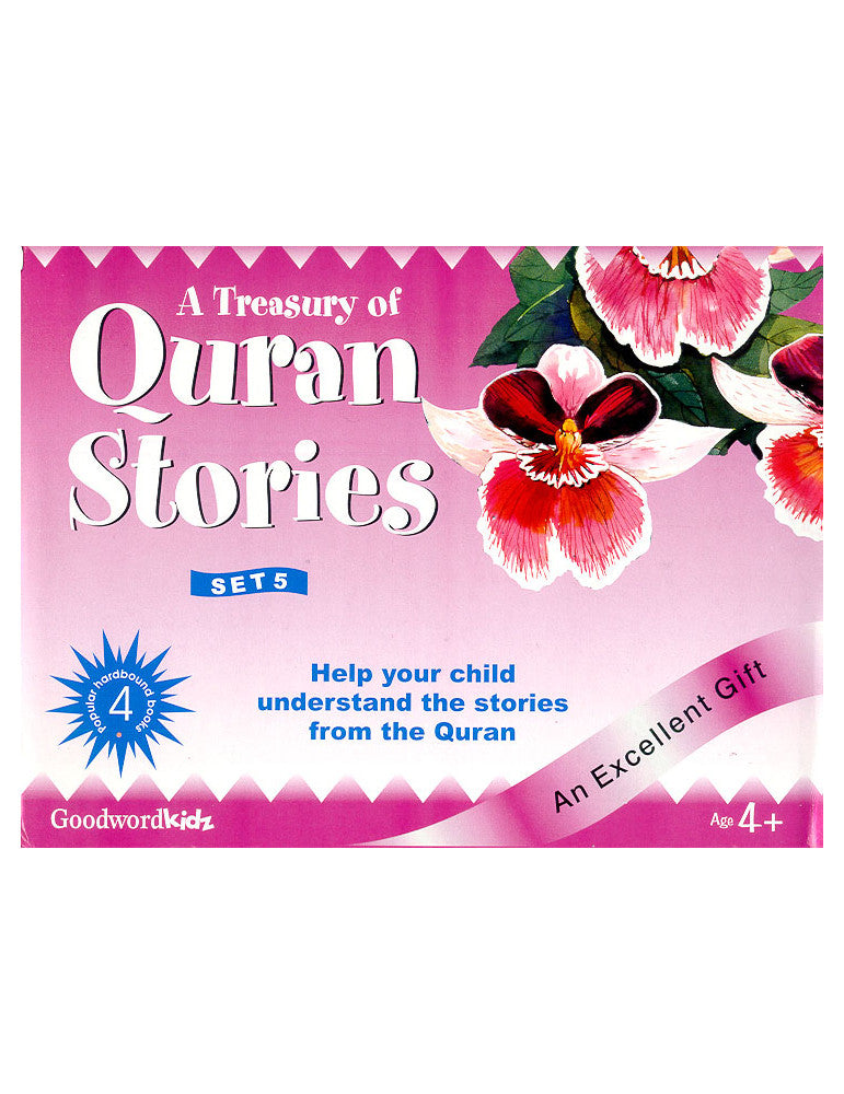 My Treasury of Quran Stories Gift Box -5 (Four Hardback Books)