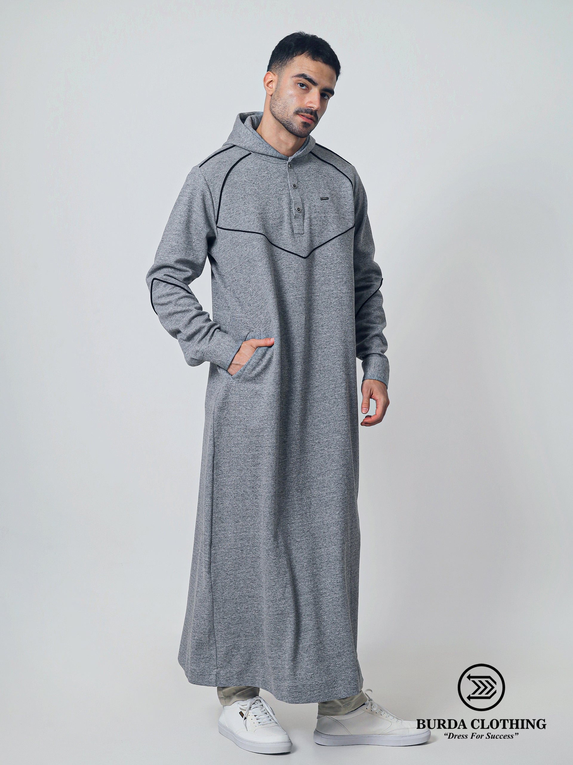 Winter Tech Thobe 321 Gray