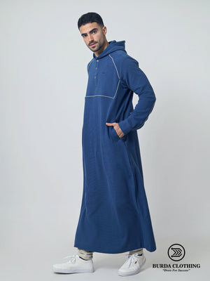 Winter Tech Thobe 322 Blue