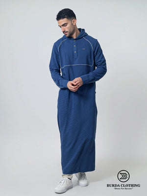 Winter Tech Thobe 322 Blue