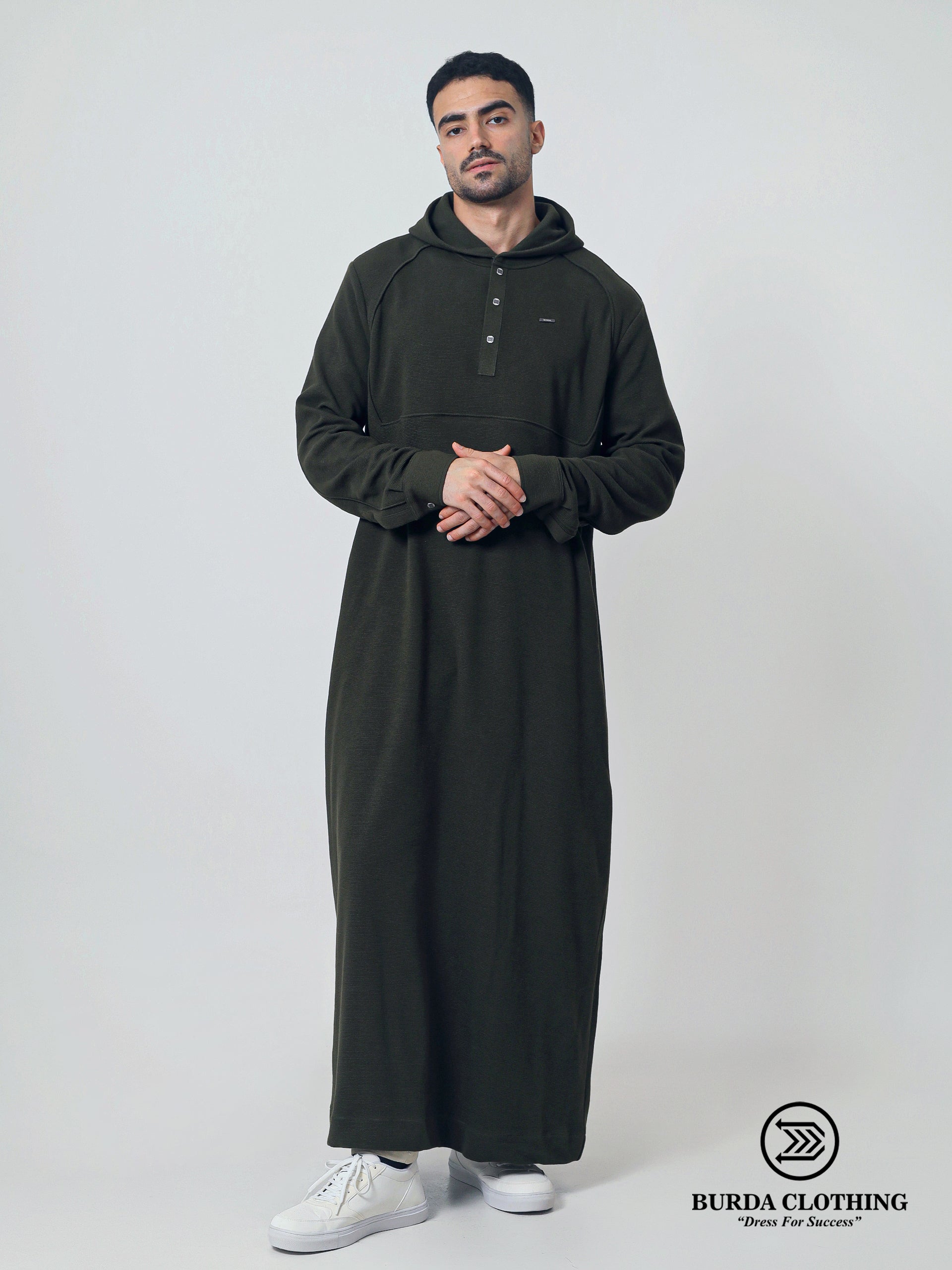 Winter Tech Thobe 324 Green