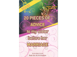 20 Pieces of Advice to My Sister Before Her Marriage