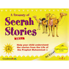 A Treasury of Seerah Stories Gift Box -2 (Four Hardback Books)