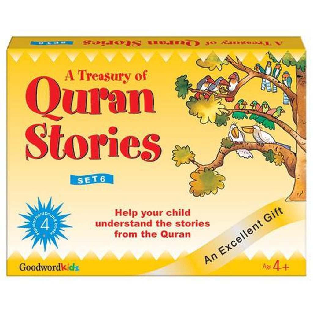 My Treasury of Quran Stories Gift Box -6 (Four Hardback Books)